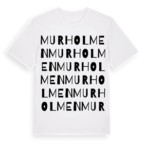 Murholmen ordlek t-shirt – ekologisk bomull t-shirt från Pinshirt