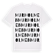 Murholmen ordlek t-shirt