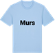 Blue Soul t-shirt med Murs fetstil t-shirt