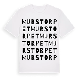 Murstorpet ordlek t-shirt – ekologisk bomull t-shirt från Pinshirt