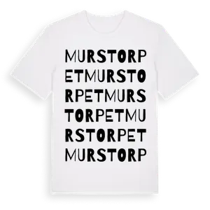 Murstorpet ordlek t-shirt – ekologisk bomull t-shirt från Pinshirt