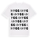 Mygga ordlek t-shirt