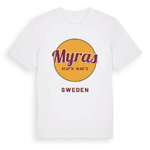 Myras cirkel t-shirt – ekologisk bomull t-shirt från Pinshirt