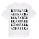 Näbbkäx ordlek t-shirt