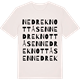 Vintage White t-shirt med Nedre Knottåsen ordlek t-shirt