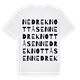 Nedre Knottåsen ordlek t-shirt