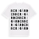 Nerigården ordlek t-shirt