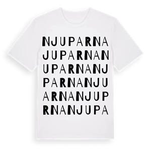 Njuparna ordlek t-shirt – ekologisk bomull t-shirt från Pinshirt