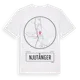 White t-shirt med Njutånger t-shirt