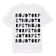 Nöjdtorpet ordlek t-shirt