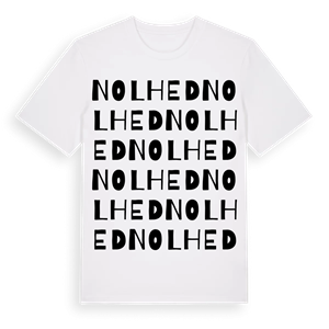 Nolhed ordlek t-shirt – ekologisk bomull t-shirt från Pinshirt