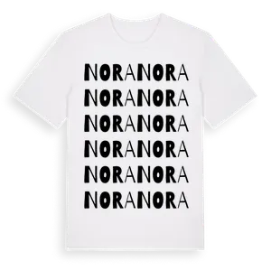 Nora ordlek t-shirt – ekologisk bomull t-shirt från Pinshirt