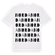 Norda ordlek t-shirt