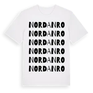 Nordanro ordlek t-shirt – ekologisk bomull t-shirt från Pinshirt