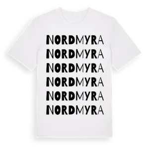 Nordmyra ordlek t-shirt – ekologisk bomull t-shirt från Pinshirt