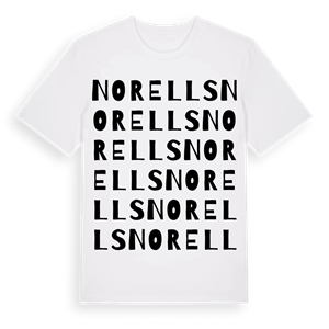 Norells ordlek t-shirt – ekologisk bomull t-shirt från Pinshirt
