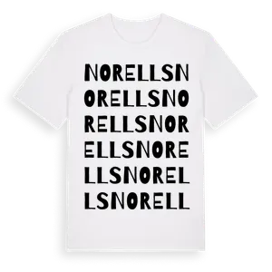 Norells ordlek t-shirt – ekologisk bomull t-shirt från Pinshirt