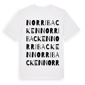 Norr I Backen ordlek t-shirt – ekologisk bomull t-shirt från Pinshirt