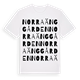 Norra Änggården ordlek t-shirt