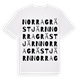 Norra Grästjärn ordlek t-shirt