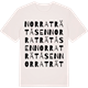 Vintage White t-shirt med Norra Trätåsen ordlek t-shirt