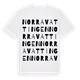 Norra Vattingen ordlek t-shirt