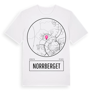 Norrberget t-shirt – ekologisk bomull t-shirt från Pinshirt