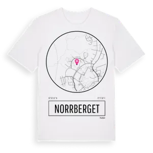 Norrberget t-shirt – ekologisk bomull t-shirt från Pinshirt