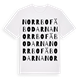 Norrbofäbodarna ordlek t-shirt