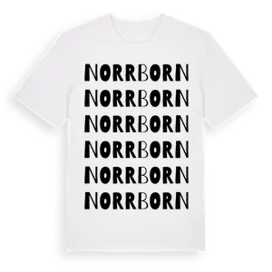 Norrborn ordlek t-shirt – ekologisk bomull t-shirt från Pinshirt