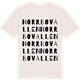 Vintage White t-shirt med Norrbovallen ordlek t-shirt