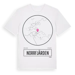 Norrfjärden t-shirt – ekologisk bomull t-shirt från Pinshirt