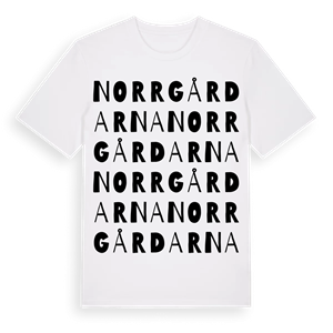 Norrgårdarna ordlek t-shirt – ekologisk bomull t-shirt från Pinshirt
