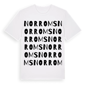 Norroms ordlek t-shirt – ekologisk bomull t-shirt från Pinshirt