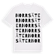 Norrsäter ordlek t-shirt