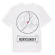 White t-shirt med Norrsundet t-shirt