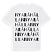Nya Råhällan ordlek t-shirt