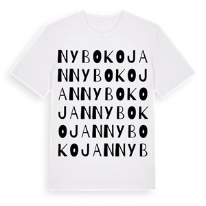 Nybokojan ordlek t-shirt – ekologisk bomull t-shirt från Pinshirt