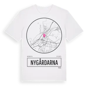 Nygårdarna t-shirt – ekologisk bomull t-shirt från Pinshirt