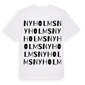 Nyholms ordlek t-shirt – ekologisk bomull t-shirt från Pinshirt