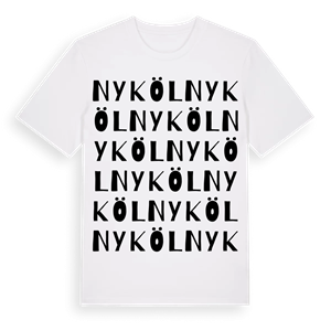 Nyköl ordlek t-shirt – ekologisk bomull t-shirt från Pinshirt