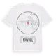 White t-shirt med Nyvall t-shirt