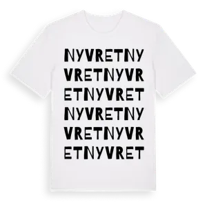 Nyvret ordlek t-shirt – ekologisk bomull t-shirt från Pinshirt