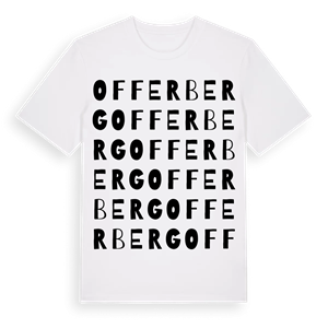 Offerberg ordlek t-shirt – ekologisk bomull t-shirt från Pinshirt