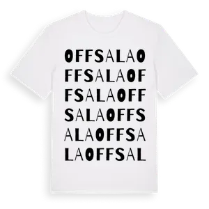 Offsala ordlek t-shirt – ekologisk bomull t-shirt från Pinshirt