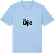 Blue Soul t-shirt med Öje fetstil t-shirt