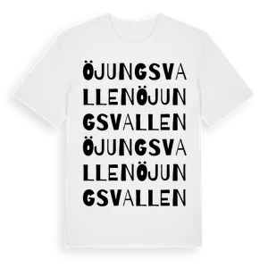 Öjungsvallen ordlek t-shirt – ekologisk bomull t-shirt från Pinshirt