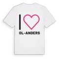 Jag älskar Ol-Anders t-shirt stort tryck