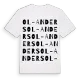 Ol-Anders ordlek t-shirt