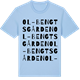 Blue Soul t-shirt med Ol-Bengtsgården ordlek t-shirt